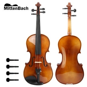 미텐바흐 바이올린 MBV-200ES 이지펙 장착 수제 연습용 입문용