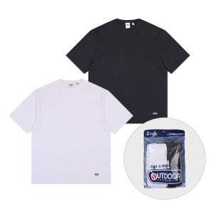[아웃도어프로덕츠] 미니 로고 2팩 티셔츠