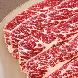 바비큐브 미국산 LA식 꽃갈비 (냉동) 4KG