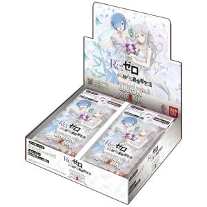 유니온아레나 부스터팩 박스 Re 제로부터 시작하는 이세계 생활 UA40BT 일본판 국내재고