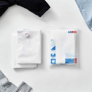 에이비박스 프리미엄 방탄 압축팩 반영구적 공간절약 여행용 옷 이불 정리 2매입, 50x70cm, 1개