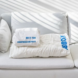 에이비박스 프리미엄 방탄 압축팩 반영구적 공간절약 여행용 옷 이불 정리 2매입, 80x100cm, 1개