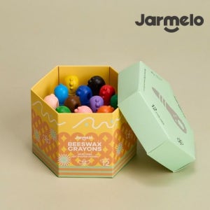 [리틀호안미로] 손에 묻지않는 키크레용 아기 워셔블 크레파스 베이비루 24색, 1개