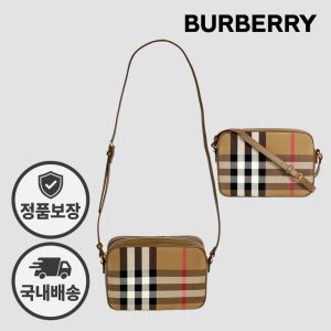버버리 하우스체크 카메라백 크로스백 80844951 81140681 브라운