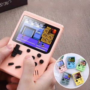 마카롱 미니 게임기 500개 게임 레트로 미니 게임기 싱글 모드더블 모드 psp게임기