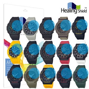 지샥 GA-B2100 시리즈 시계 액정 보호필름 올레포빅 고광택 2매