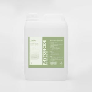 에이비박스 천연 피톤치드 편백오일수 3% 향균 탈취 공간힐링 룸스프레이 2L, 1개