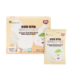 또또맘 유기농 개별포장 쌀떡과자, 떡뻥 3종 백미, 1개