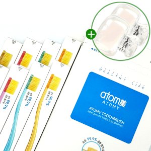 애터미 칫솔 8개 + Dr. 덴티스트 칫솔 살균캡 2개 ON