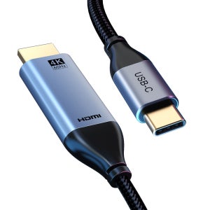 케이블타임 4K 60Hz C타입 HDMI 2.0 미러링 케이블 CC10 5m, 1개