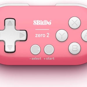 8Bitdo Zero2 미니 게임패드 (청록) 핑크 에디션