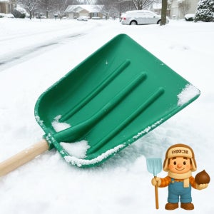 나성아그로 일반 P삽 제설도구 눈삽 제설장비 용품 삽 청소 플라스틱 축사