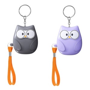 2개세트 부엉이 호신용 휴대용 경보기 6가지 색상