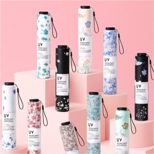 초경량 암막 양우산 130g 자외선차단 UPF50+ 99% 초슬림 미니 3단접이식