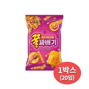 농심 꿀꽈배기 90g 1박스 (20개)