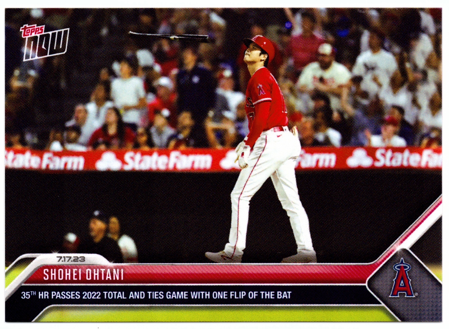 2023 Topps NOW MLB - Shohei Ohtani Card No.579 탑스나우 쇼헤이 오타니