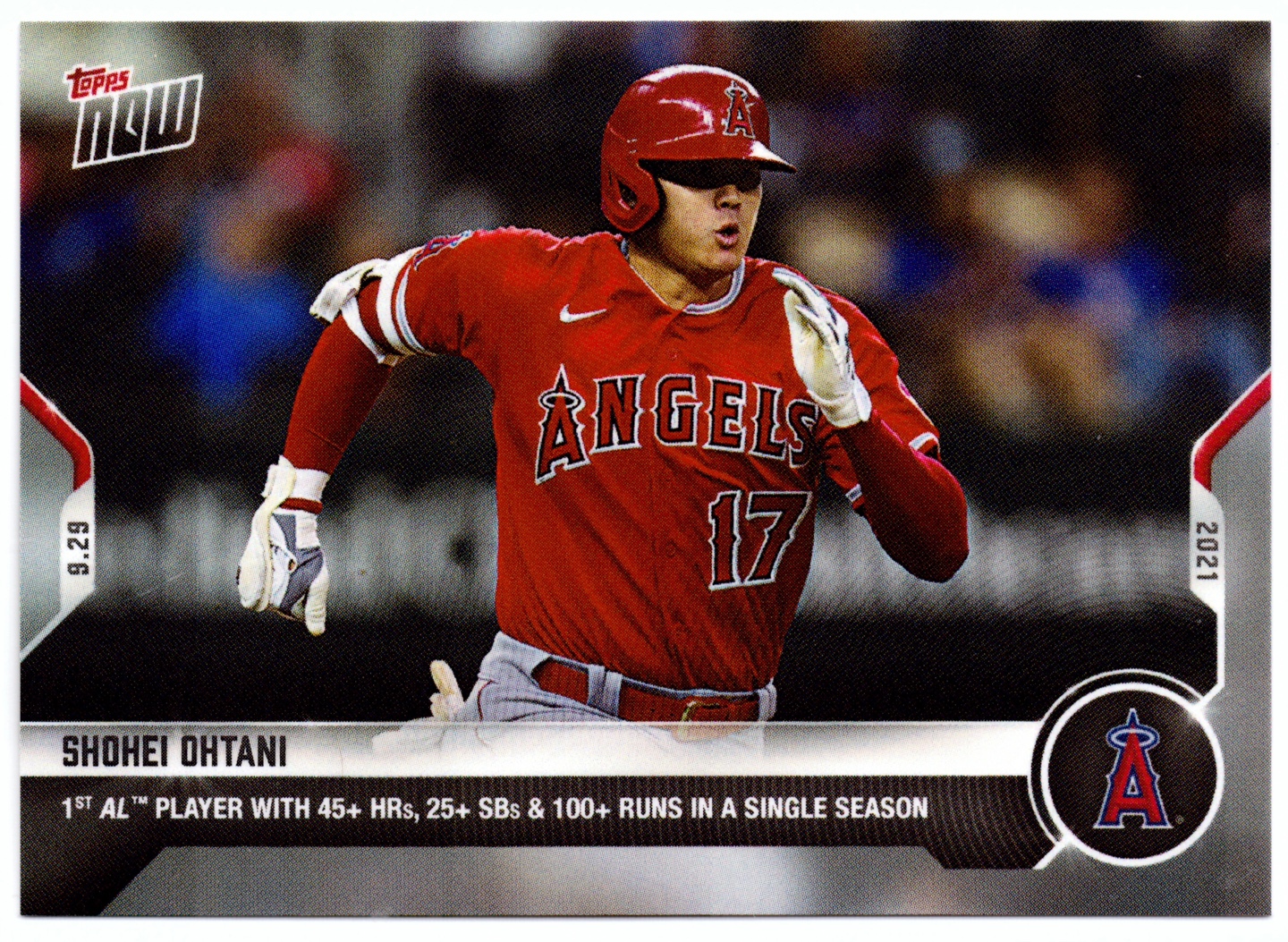 2021 Topps NOW MLB - Shohei Ohtani Card No.878 탑스나우 쇼헤이 오타니