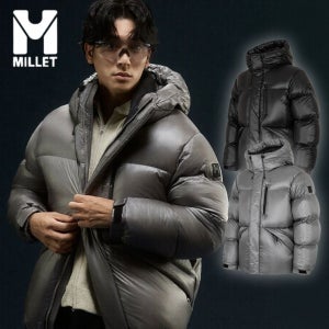 밀레 대장패딩 남성 파카 등산 아웃도어 거위털 구스다운 역시즌패딩 점퍼