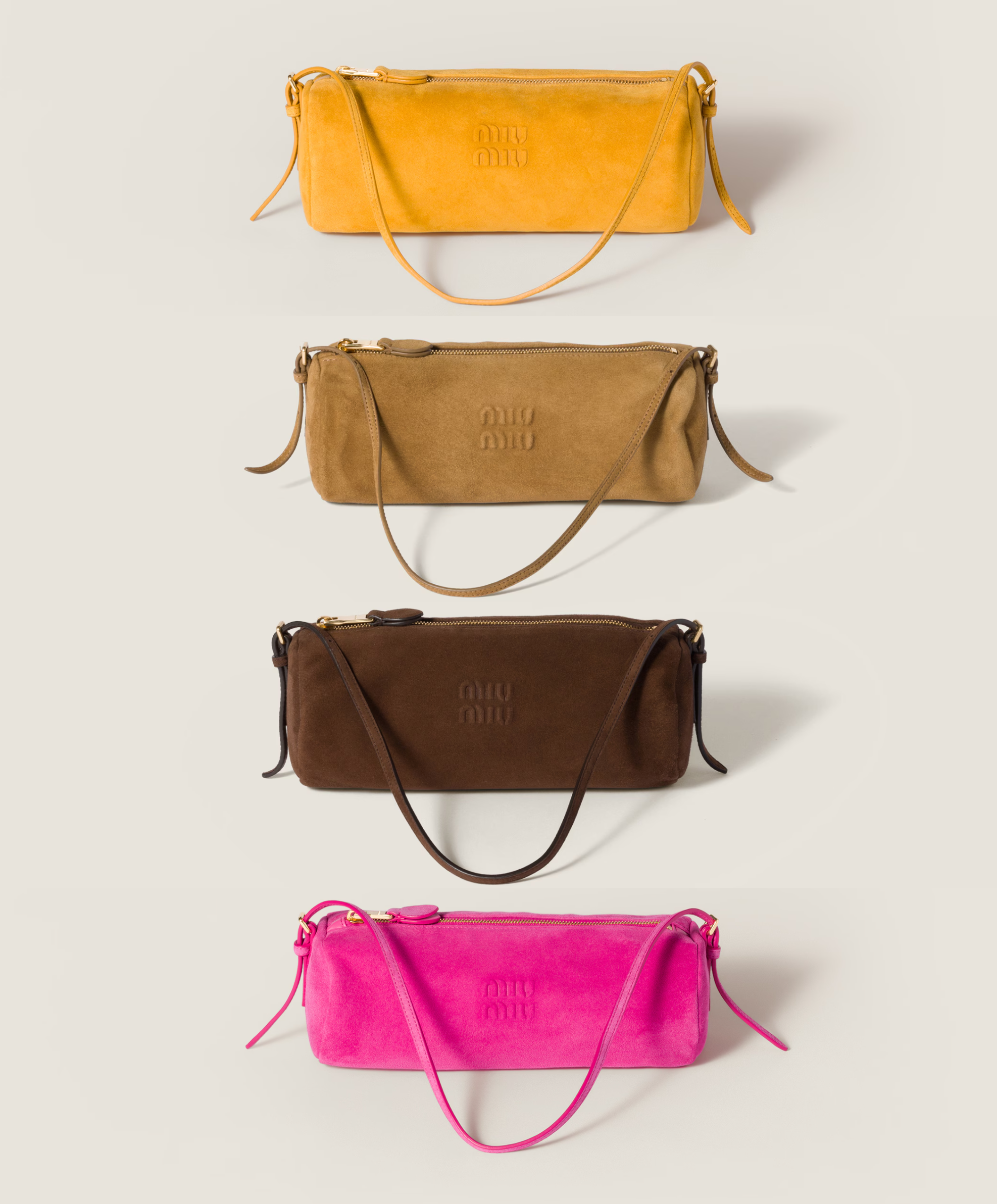 [관세면제] 미우미우 스웨드 파우치 미니백 Mini Suede pouch 5NE851 대표 이미지