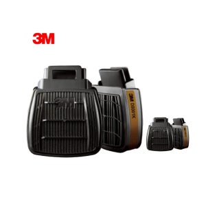 3M HF800 FF-800 교체용 방독정화통 D8001K 2개입 반면형면체 전명현면체
