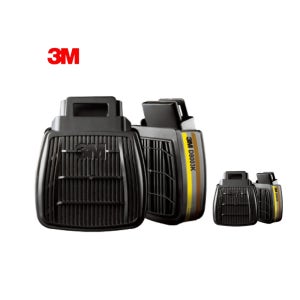 3M HF800 FF800용 교체용 방독필터 D8003K 2개입 전면형면체 반면형면체