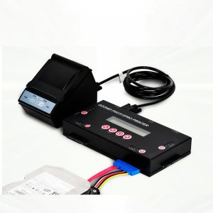 하드삭제기 HDD SSD 삭제 DOD ERASE 와이핑 FHC313PRO PRINTER