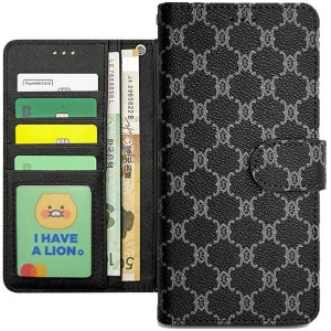 가죽 지갑 엘지G7 씽큐 케이스 루비오 다이어리 블랙 (MDG), LG G7 ThinQ (G710N)