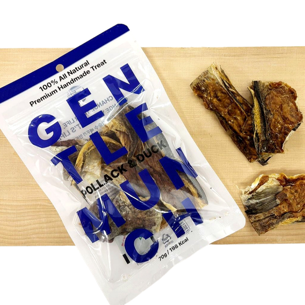 [여름 특별이벤트] 오플 프리미엄 강아지 핸드메이드간식 젠틀먼치 오리 70g