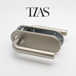 방문손잡이 TIAS 2000 티아스 방문고리 문손잡이 도어락 니켈그레이