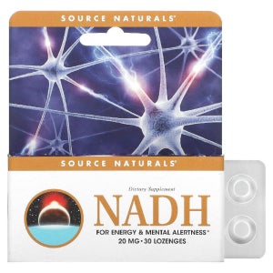 Source Naturals NADH 20 밀리그램 30 설하정