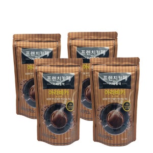 프렌치카페 카페블랙 아라비카 골드라벨 아메리카노 150g X 4개(600g)