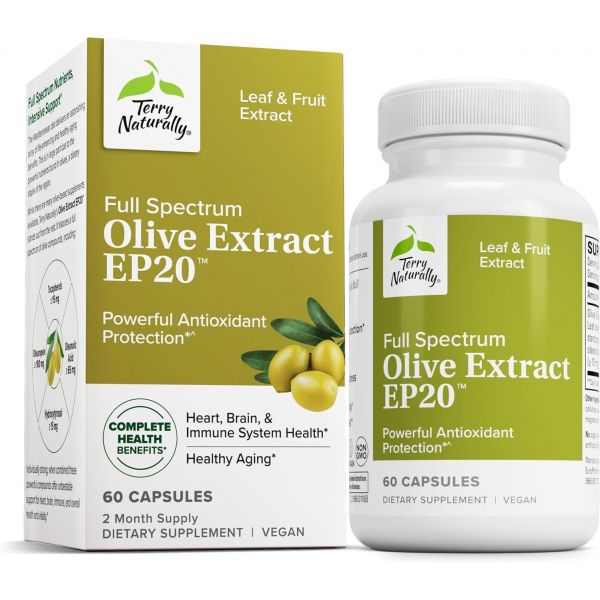 <b>테리 내추럴리</b> 올리브 추출물 EP20 잎 포함 건강 지원 건강한 <b>면역</b> 체계 기능 돕