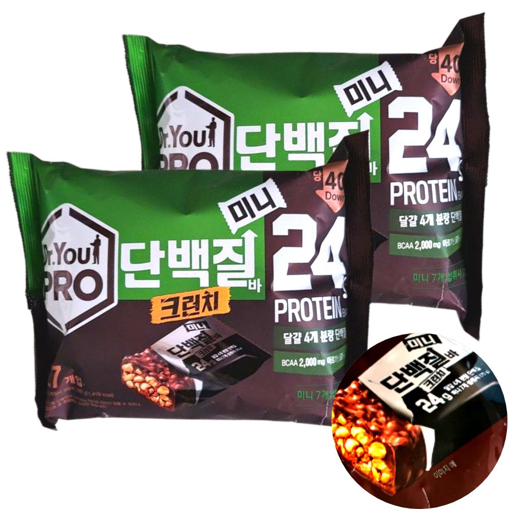 오리온 닥터유 프로 단백질바 크런치 미니 단백질간식 54개입