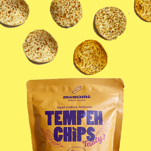 마마메 발효콩 템페칩 50g 치즈맛 식이섬유 비건 과자 건강한 간식 안주