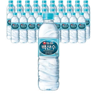 농심백산수 물 생수 백산수 백산수500 500mlx40PET 음료수
