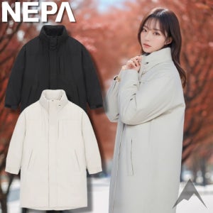 네파 롱패딩 남성 여성 구스 거위털 구스다운 보온 경량 역시즌 공용 패딩