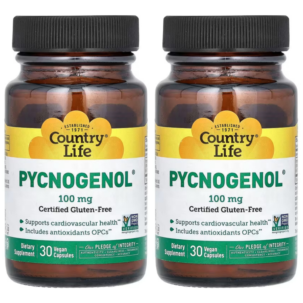 <b>컨트리 라이프 피크노제놀</b> 100mg 30정 2개