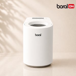 보랄 가정용 음식물처리기 고온건조 분쇄 Q마크 2중필터 특허 에어덕트필터 3L BR-300FDP 원형