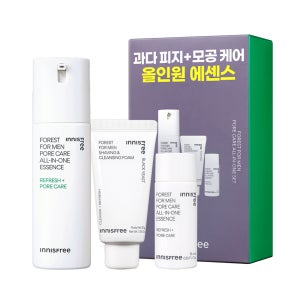 이니스프리 포레스트 포맨 포어 케어 올인원 에센스 100mL 기획 세트