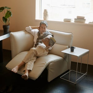 알로소 사티모션 유닛 1인소파 가죽소파 (전동 리클라이너, 소프트프리모가죽)