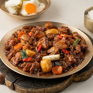 핵이득 마켓 참피디 안동식 간장 순살 찜닭 750g
