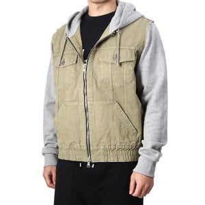 발망 VH1TG015 207C UCI 콘트라스트 후드 자켓