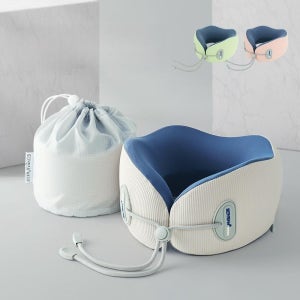 휴대용 메모리폼 U자형 목베개 여행용목베개 에어목베개 연그레이