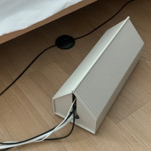 프랭키라 2colors 집모양 콘센트함 선 정리템 전선 박스 충전기 수납상자