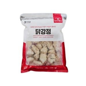 아워홈 닭강정 1kg 순살치킨 가라게 야식 안주
