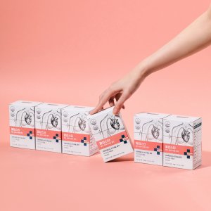 혈압스타 코큐텐 마그네슘 홍국 식약처 혈압기능성 인정 건강기능식품 고함량 30정, 6개