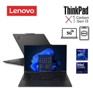 레노버 ThinkPad X1 Carbon Gen13 Ultra7-265H RAM32GB SSD1TB Win11P 워렌티3Y 5G (21NXS0A400)