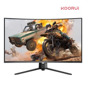 쿠루이 QHD 170Hz 커브드 게이밍 모니터 80.01CM G3221SC 1ms 1500R 슬림베젤 조준선 지원