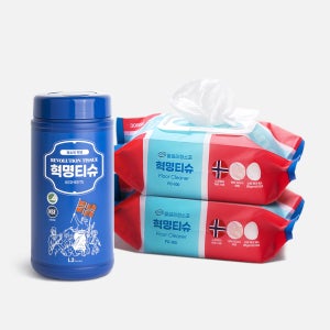L2 혁명티슈 청소물티슈 물걸레 청소포 가정용 60매 + 세정티슈 80매