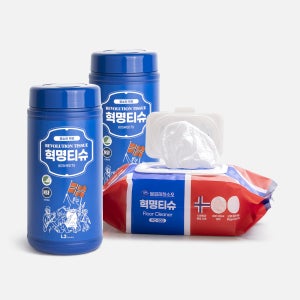 L2 혁명티슈 청소물티슈 물걸레 청소포 강력 30매 + 세정티슈 160매